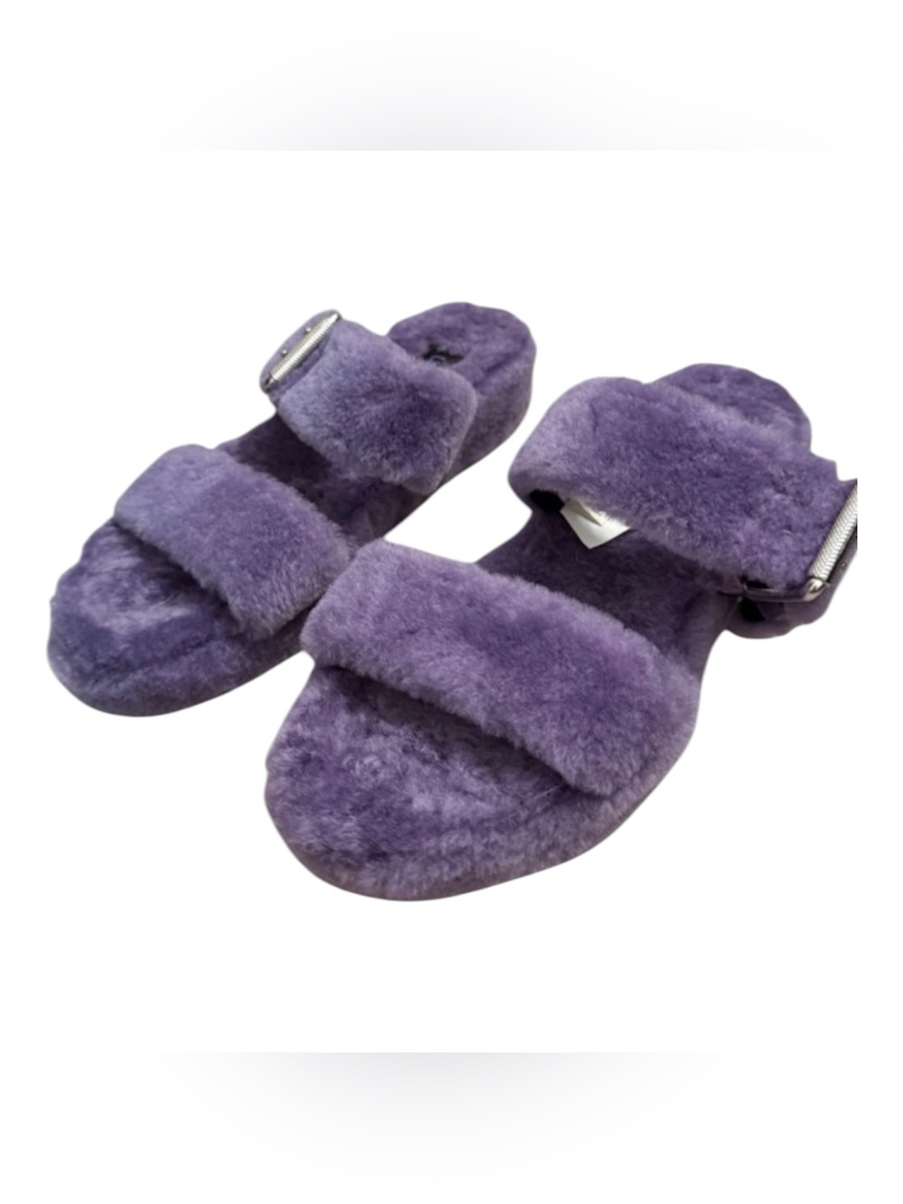 UGG Fuzz Yeah women’s 9 slip on violet purple slides